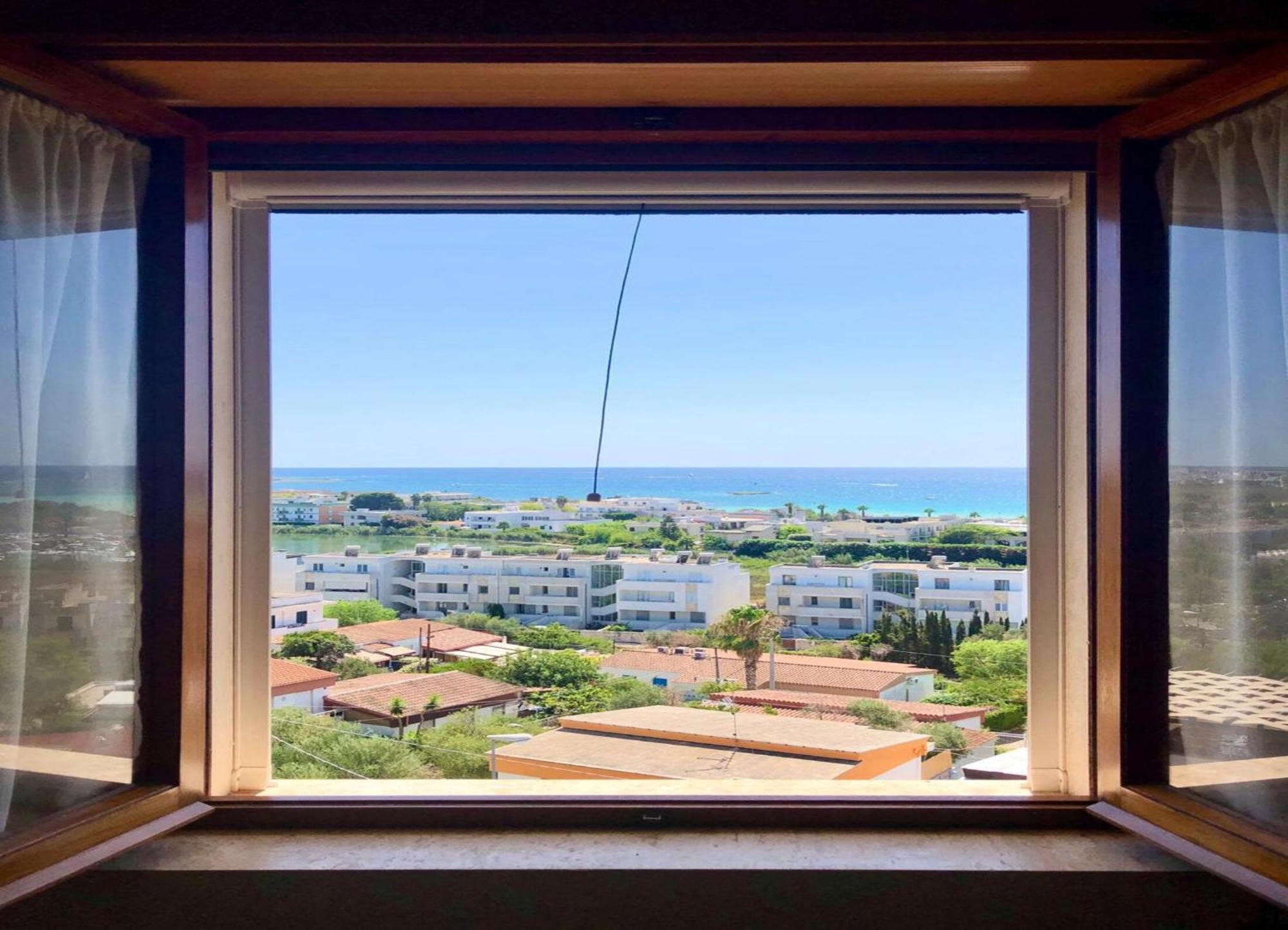 The Blue Panoramic Penthouse Villa Porto Cesareo Kültér fotó