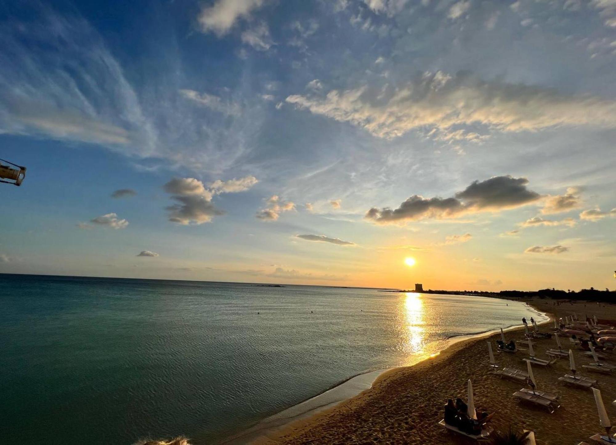 The Blue Panoramic Penthouse Villa Porto Cesareo Kültér fotó