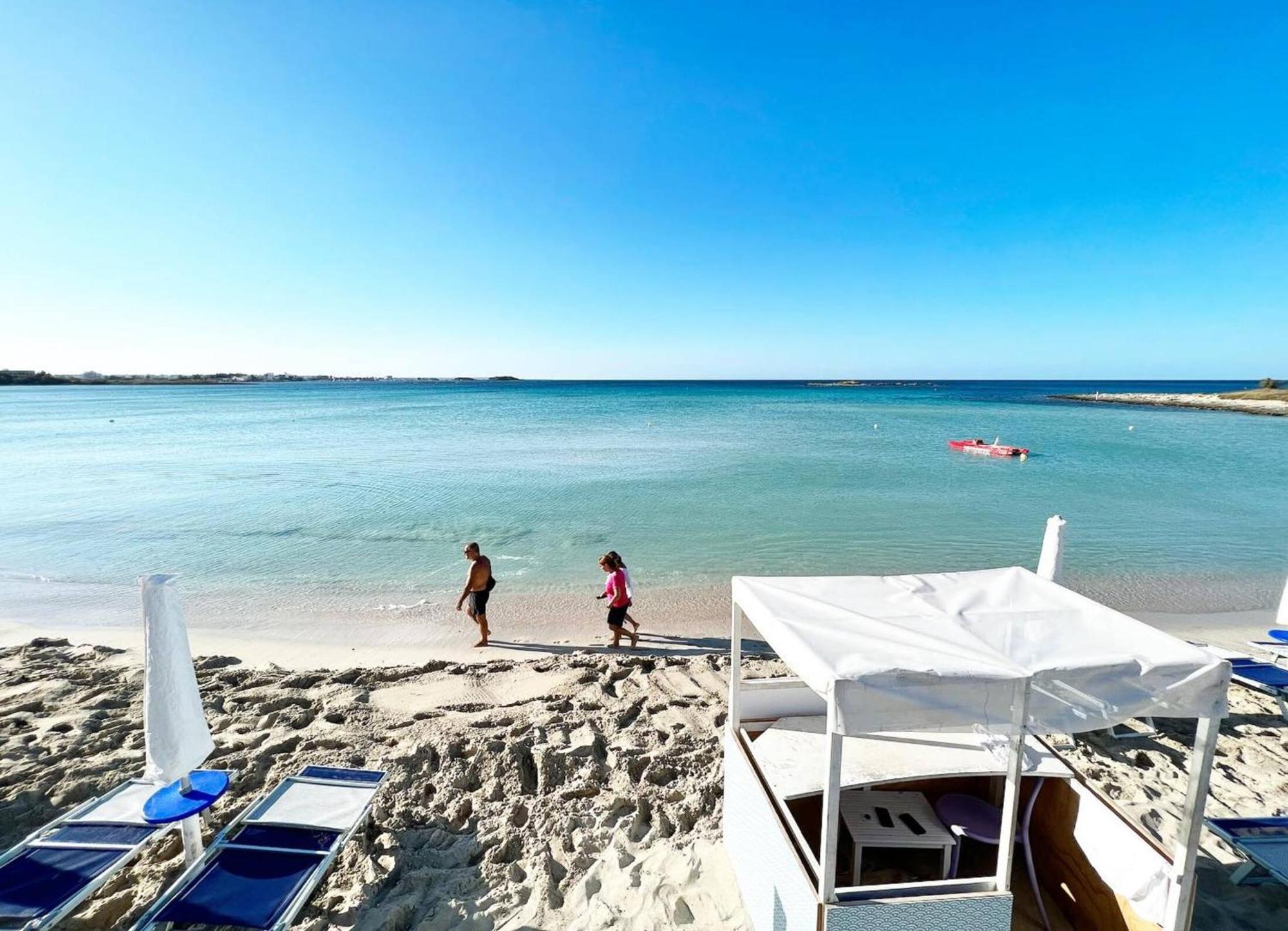The Blue Panoramic Penthouse Villa Porto Cesareo Kültér fotó